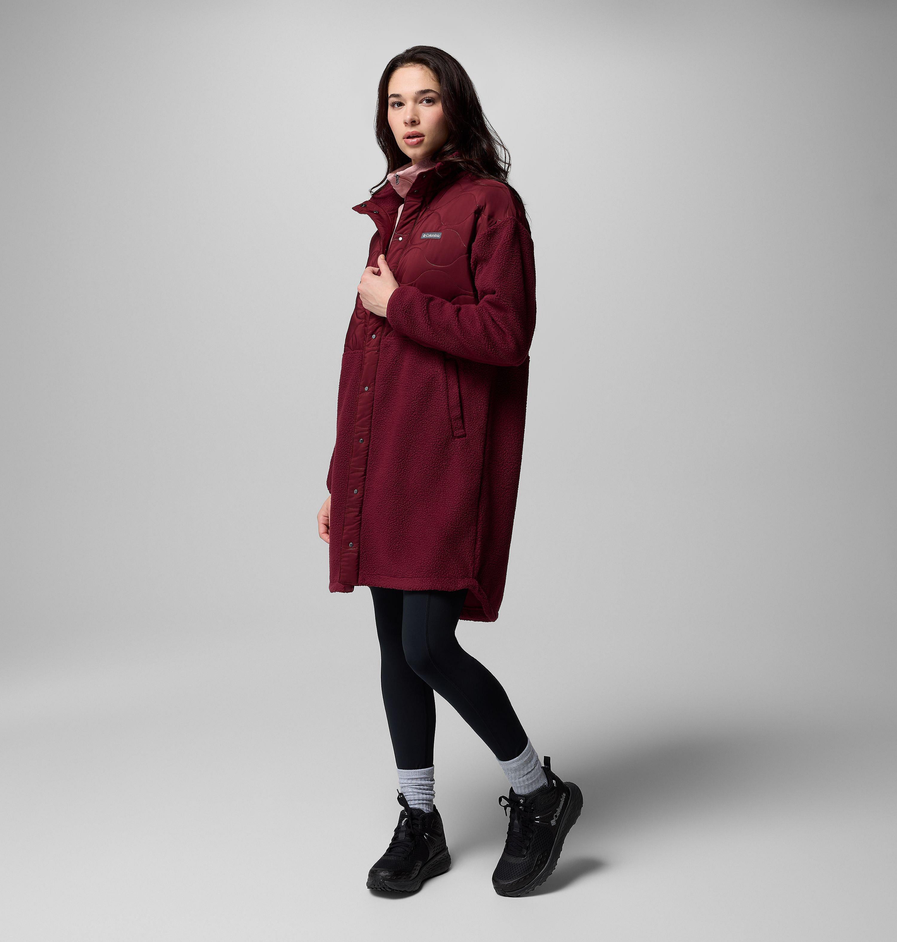 Women's Cloud Point Long Fleece Jacket 7