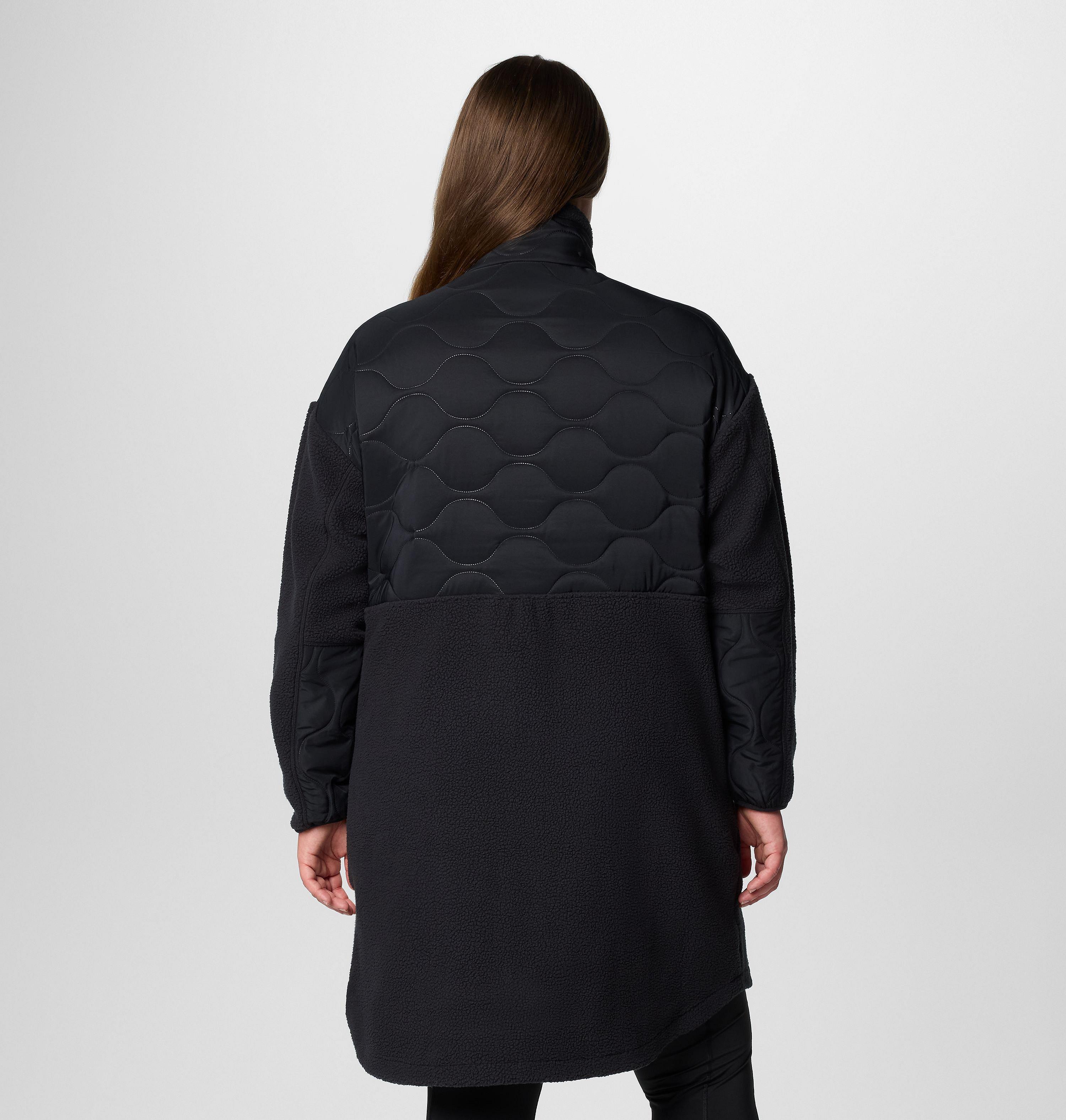 Women's Cloud Point Long Fleece Jacket - Plus Size 2