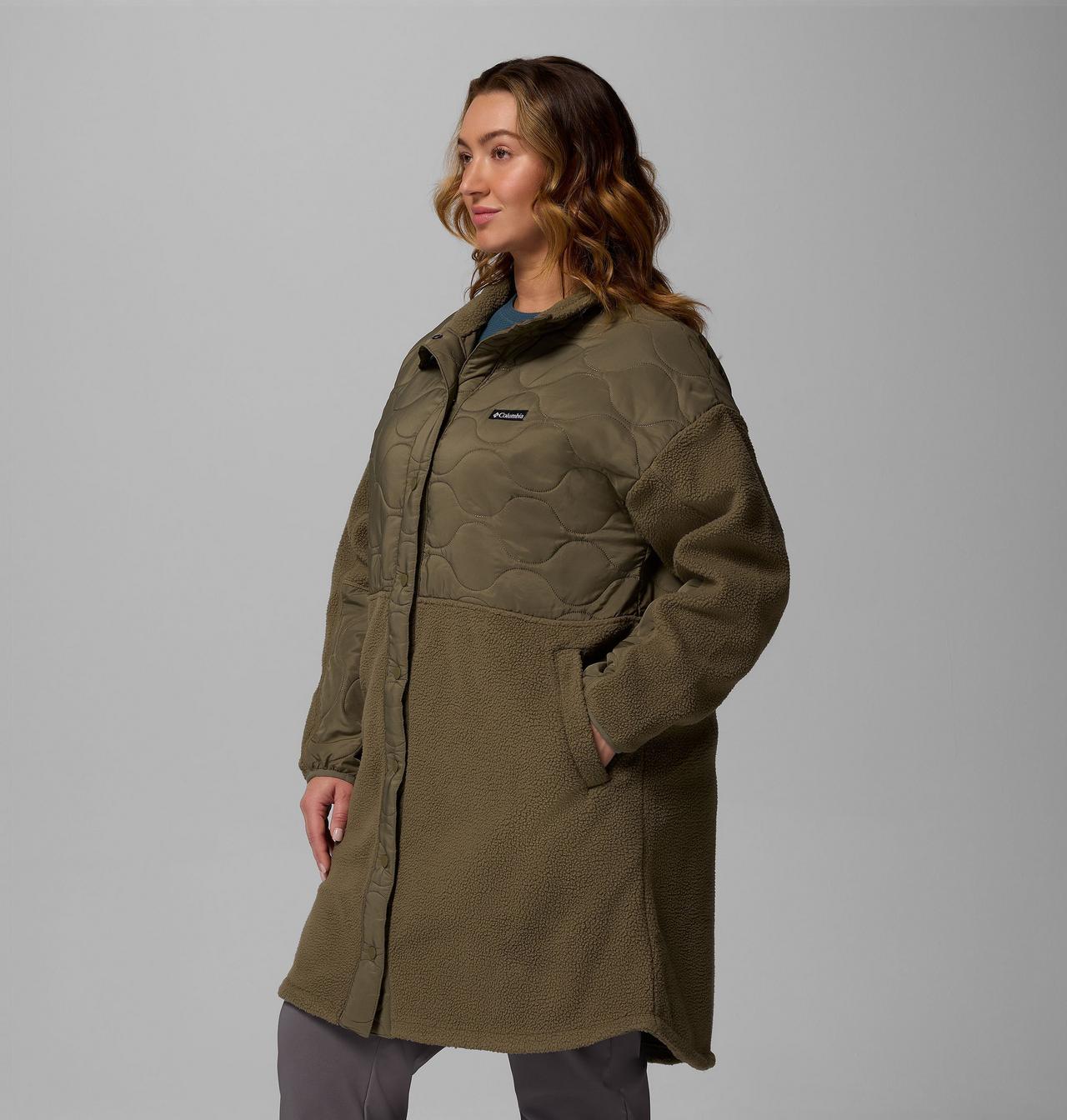 Women's Cloud Point™ Long Fleece Jacket - Plus Size 4