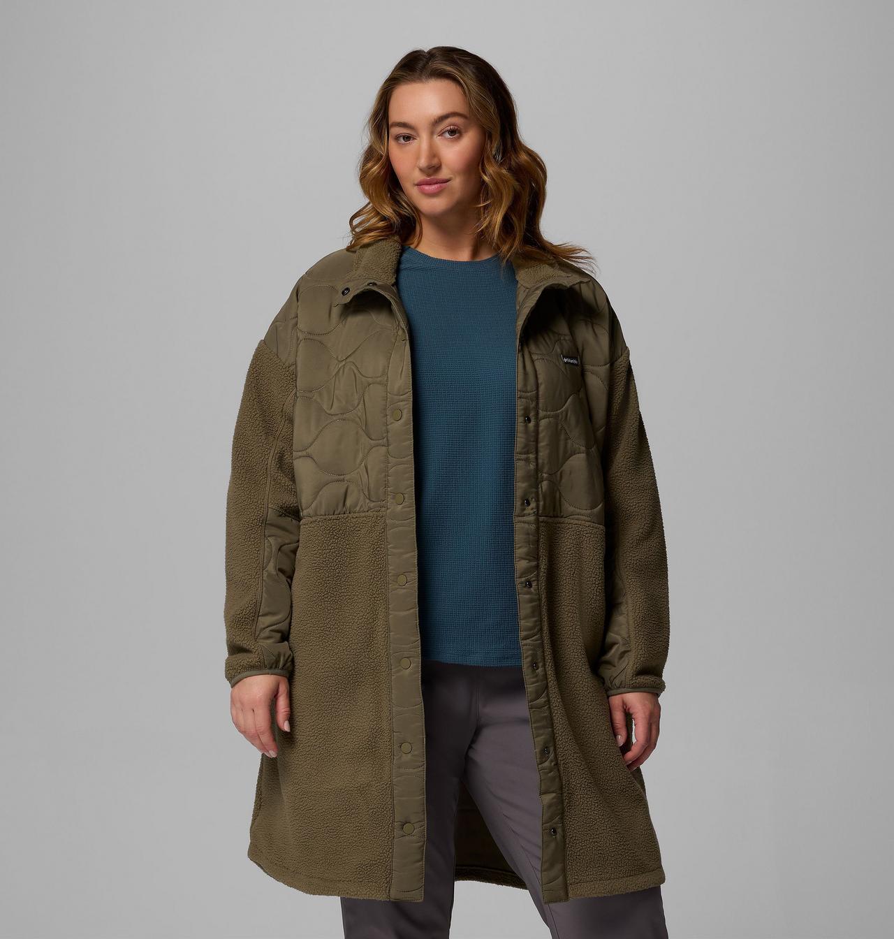 Women's Cloud Point™ Long Fleece Jacket - Plus Size 5