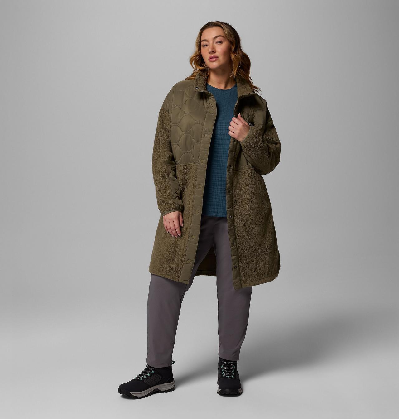 Women's Cloud Point™ Long Fleece Jacket - Plus Size 2