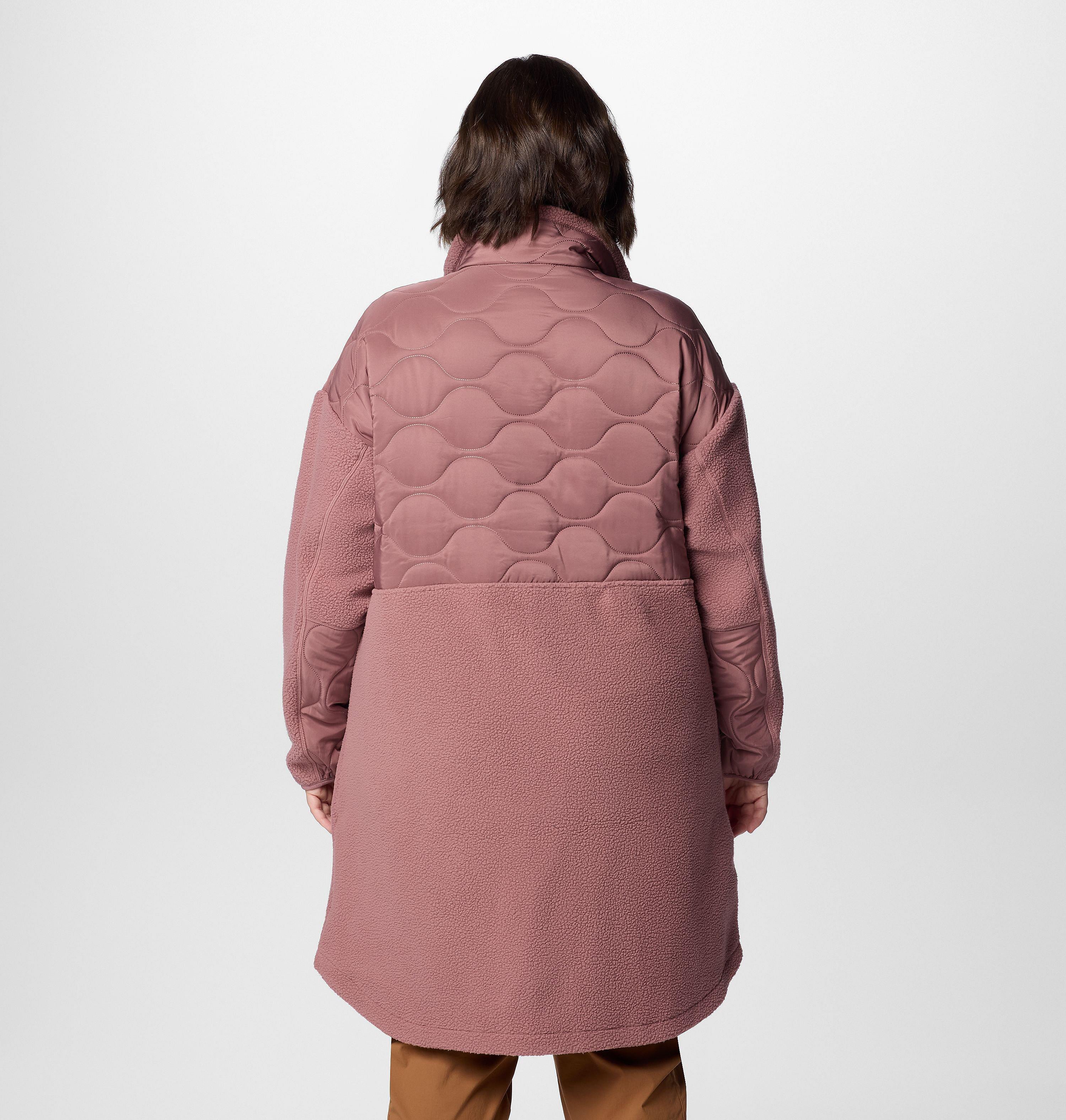 Women's Cloud Point Long Fleece Jacket - Plus Size 2