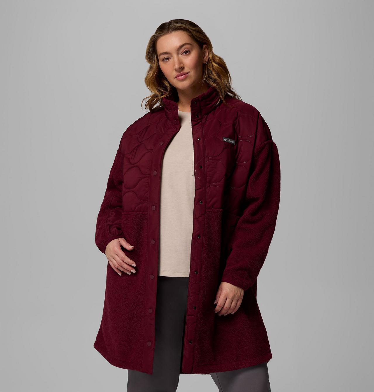 Women's Cloud Point™ Long Fleece Jacket - Plus Size 5