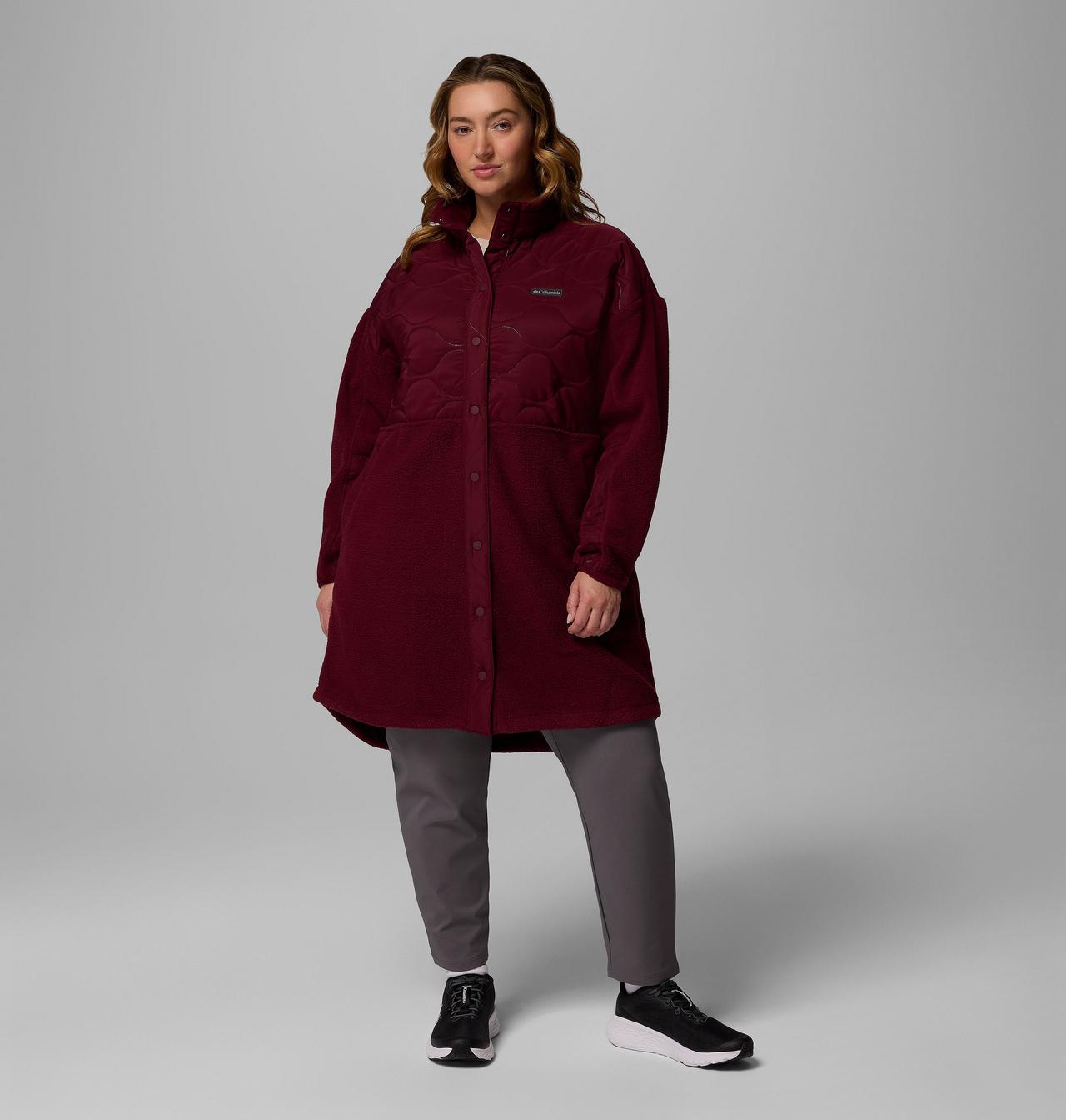 Women's Cloud Point™ Long Fleece Jacket - Plus Size 2