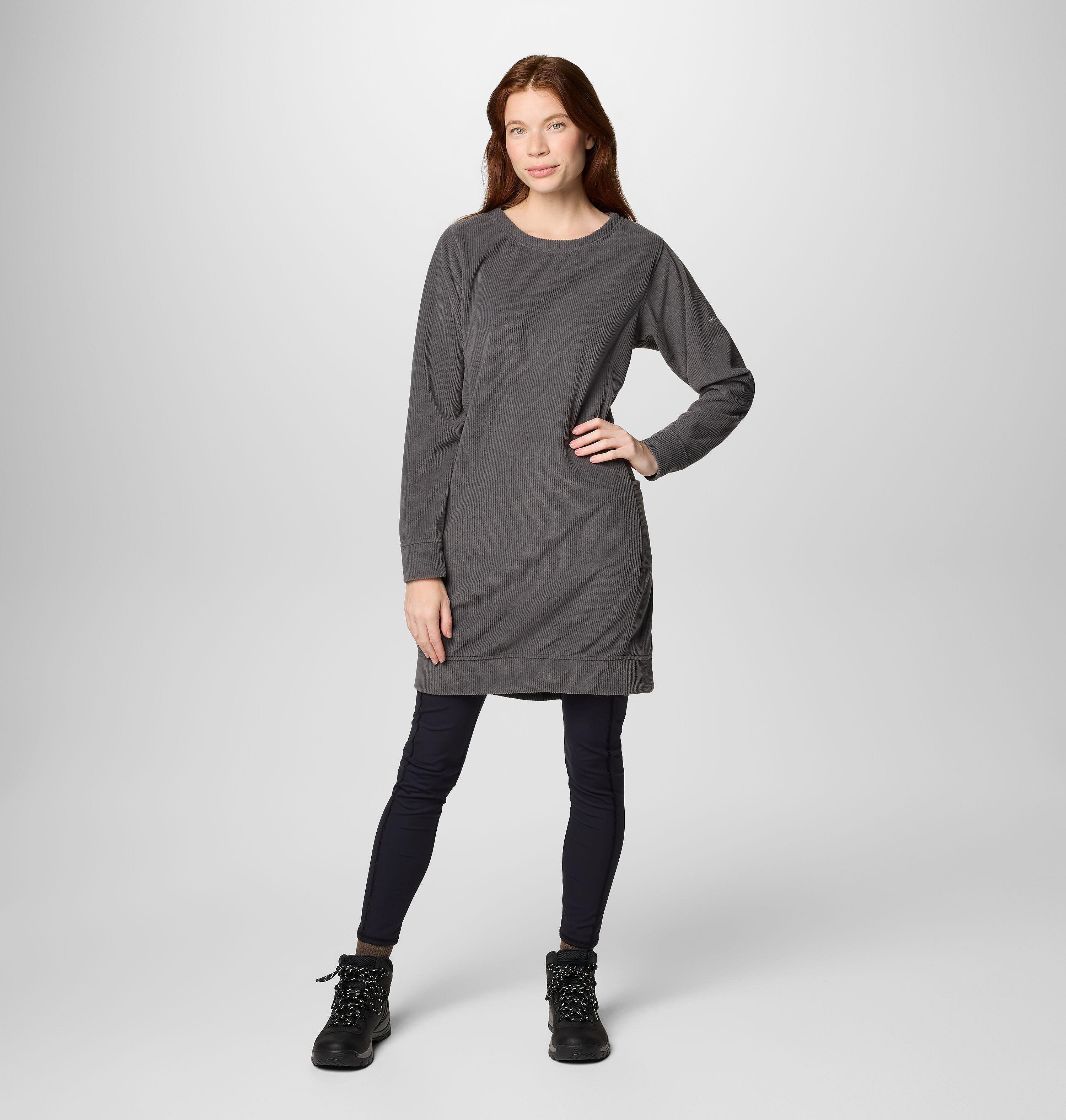 Women's Blue Point Creek Fleece Dress 3