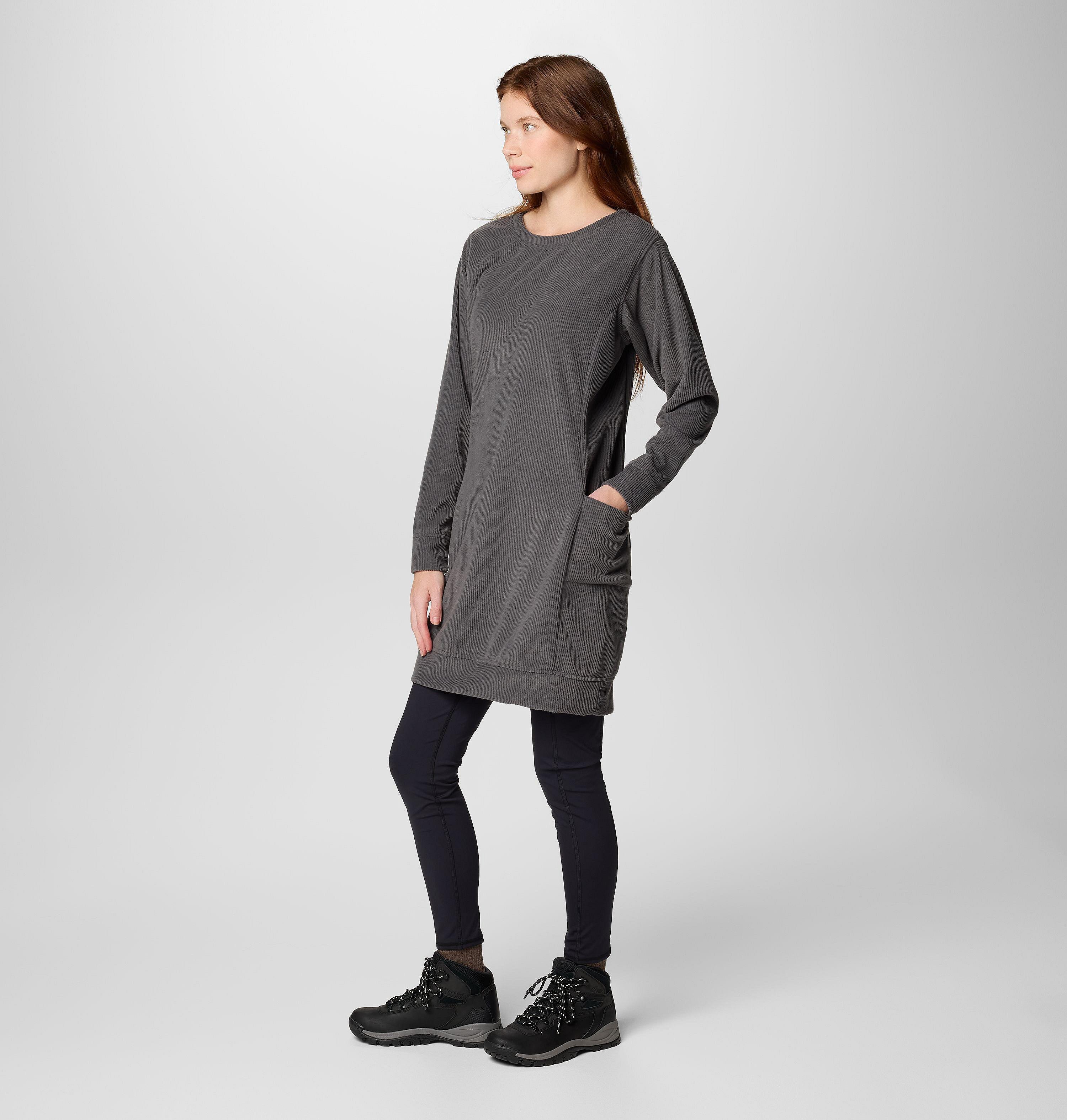Women's Blue Point Creek Fleece Dress 4
