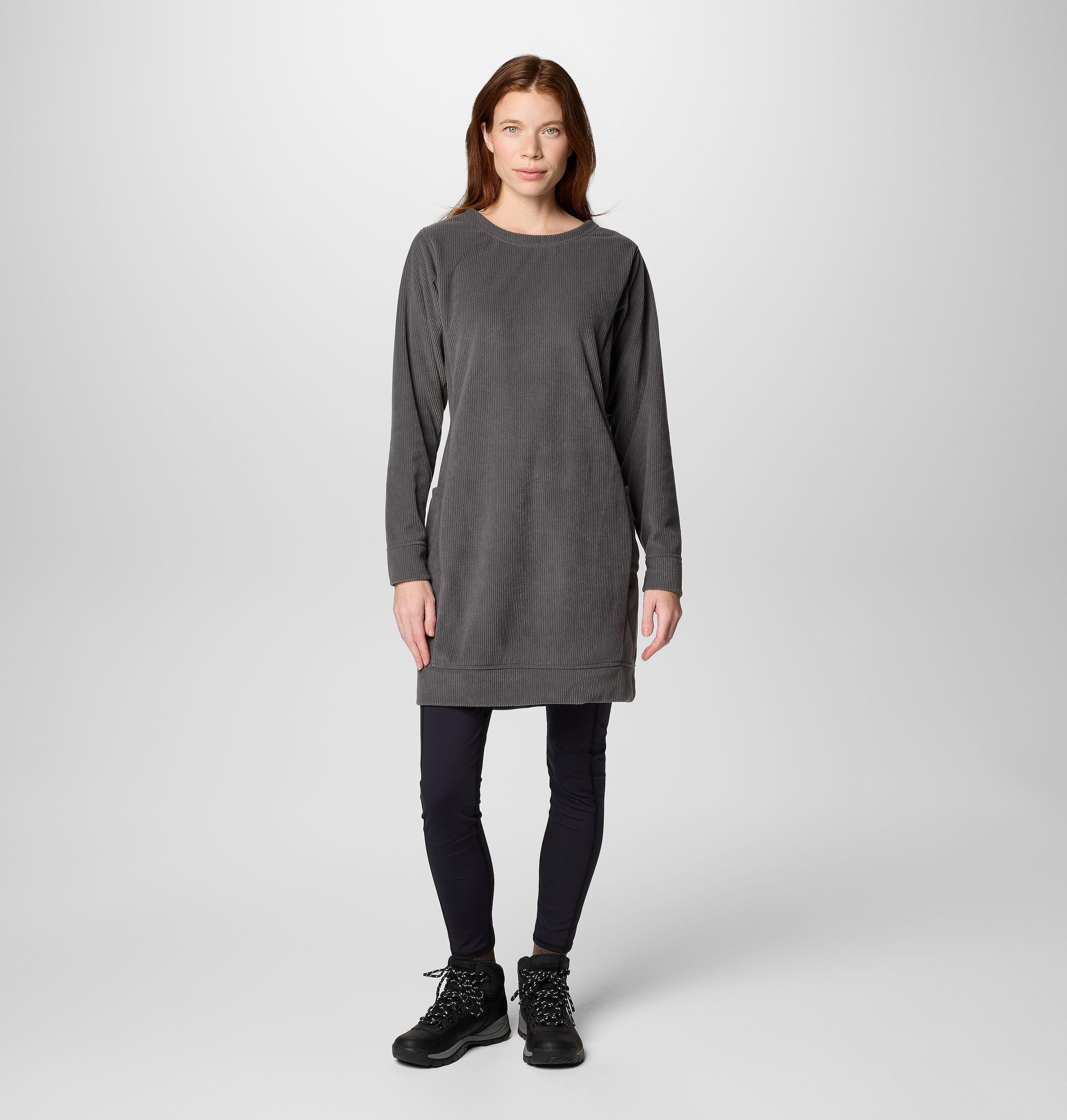 Women's Blue Point Creek Fleece Dress 1