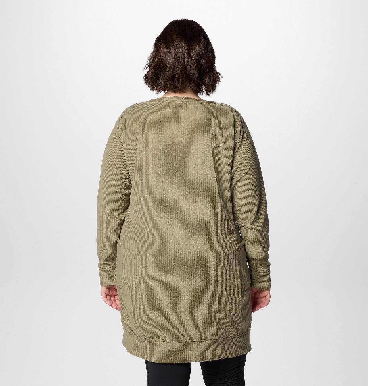 Women's Blue Point Creek™ Fleece Dress - Plus Size 2