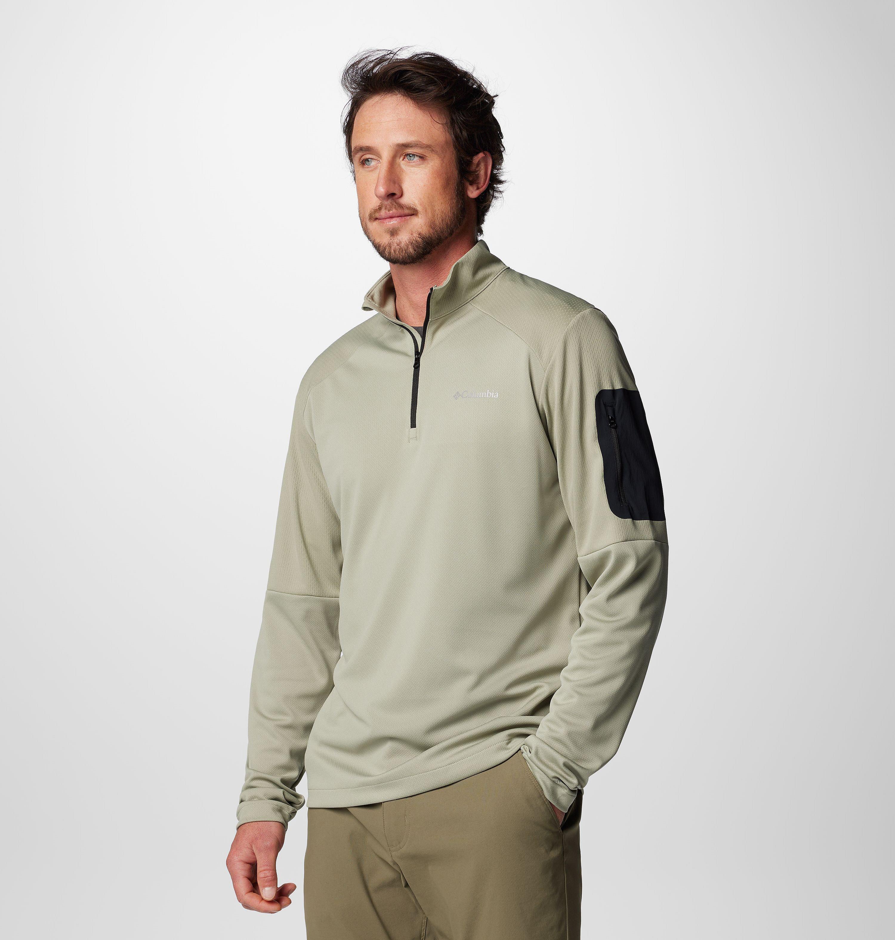 Men's Columbia Tech Knit Quarter Zip Pullover 4