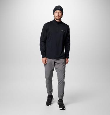 Men's Columbia Tech Half zip Knit Sweatshirt, Color: Black, image 15