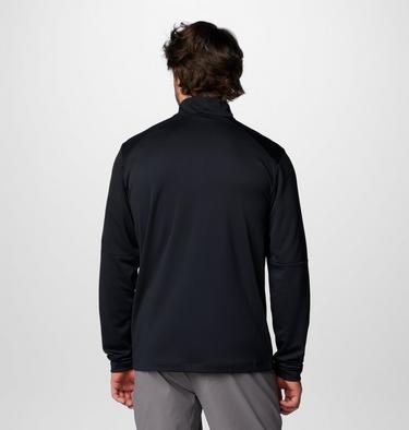 Men's Columbia Tech Half zip Knit Sweatshirt, Color: Black, image 8