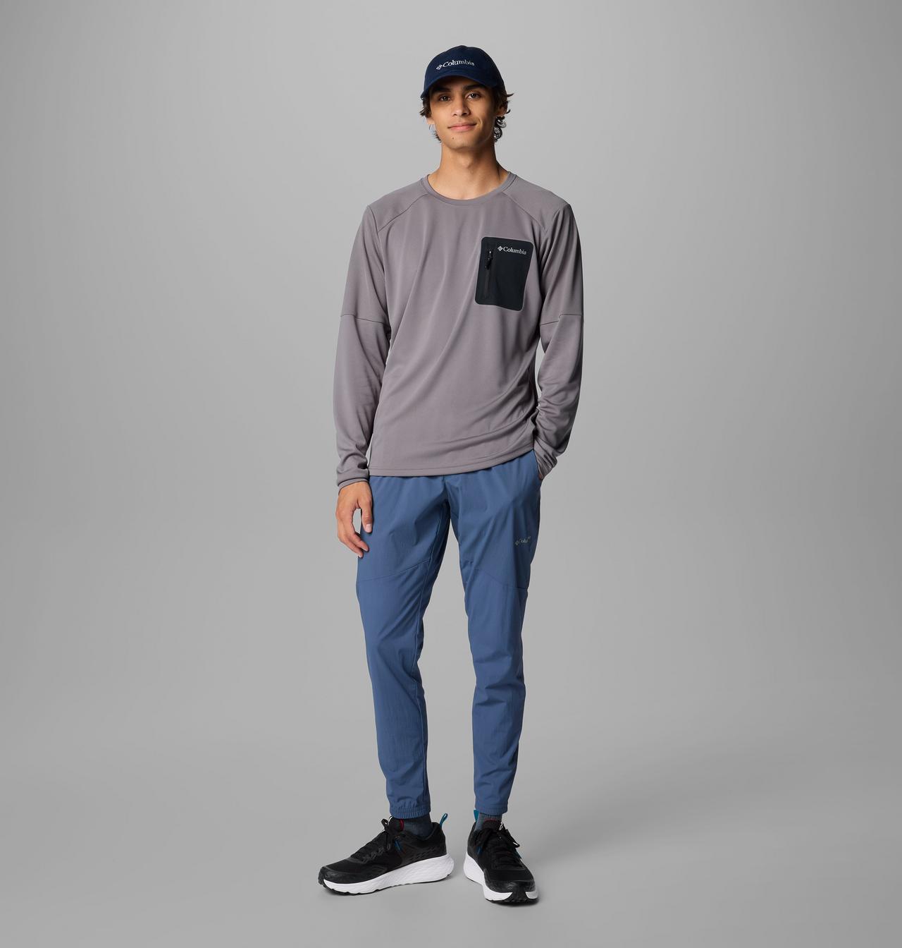 Men's Columbia Tech™ Knit Long Sleeve Crew | 023 | M 3