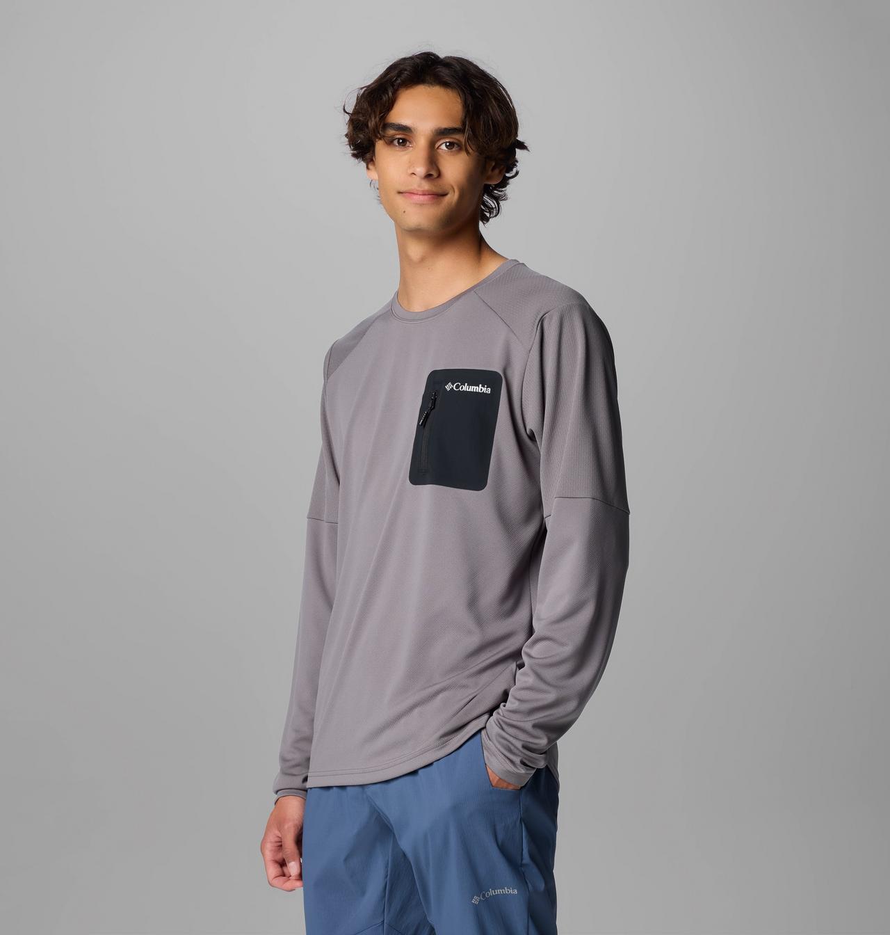 Men's Columbia Tech™ Knit Long Sleeve Crew | 023 | M 4
