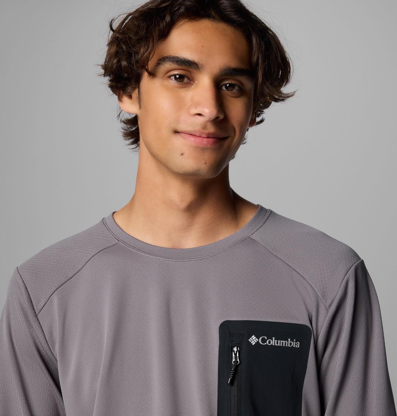 Men's Columbia Tech™ Knit Long Sleeve Crew | 023 | M 5