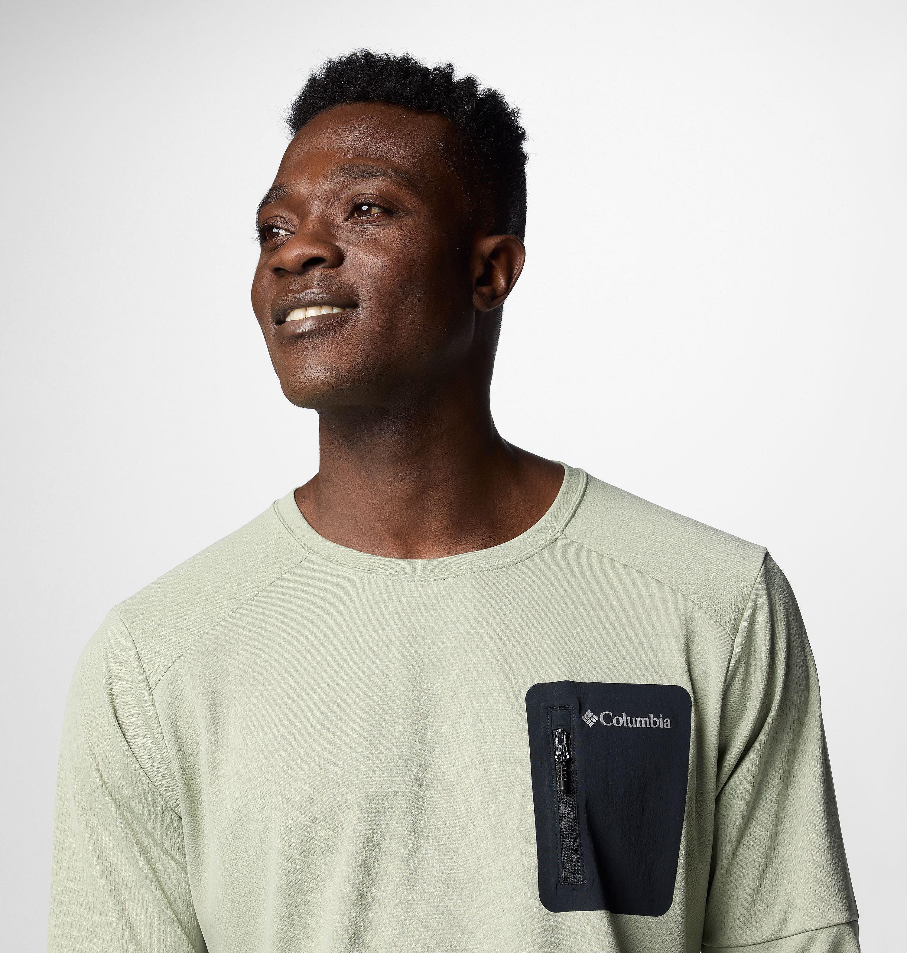 Men's Columbia Tech Knit Long Sleeve Crew | Columbia