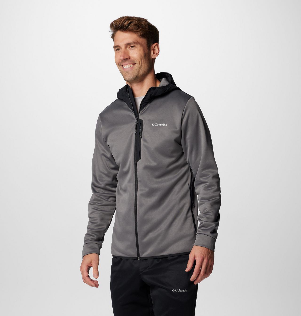 Chandail à capuchon en laine polaire avec fermeture éclair Columbia Tech™ pour hommes 4