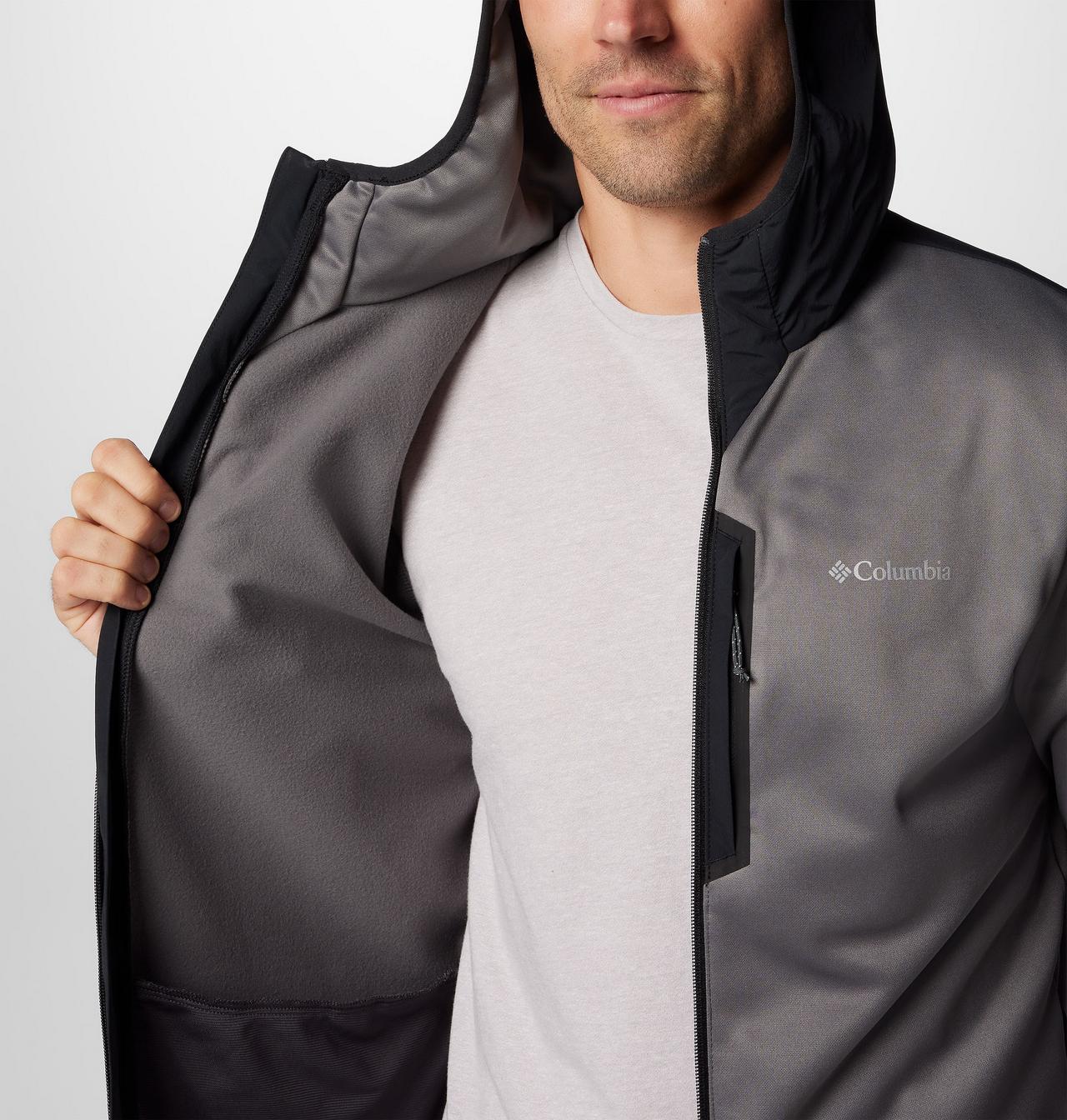 Chandail à capuchon en laine polaire avec fermeture éclair Columbia Tech™ pour hommes 6