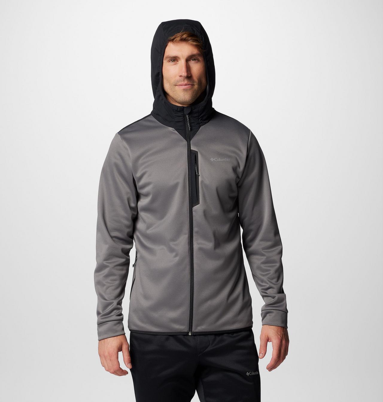 Chandail à capuchon en laine polaire avec fermeture éclair Columbia Tech™ pour hommes 7