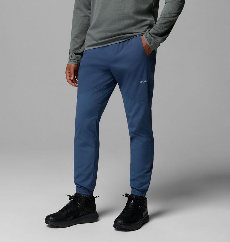 Men's Columbia Tech Wind Trousers, Color: Dark Mountain, image 4