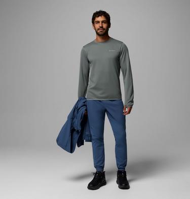Men's Columbia Tech Wind Trousers, Color: Dark Mountain, image 2