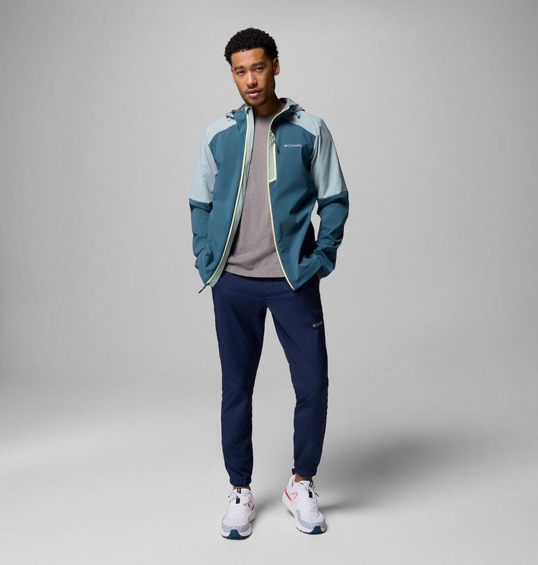 Chaqueta softshell con capucha Columbia Tech para hombre, Color: Everblue, Crushed Blue, image 2