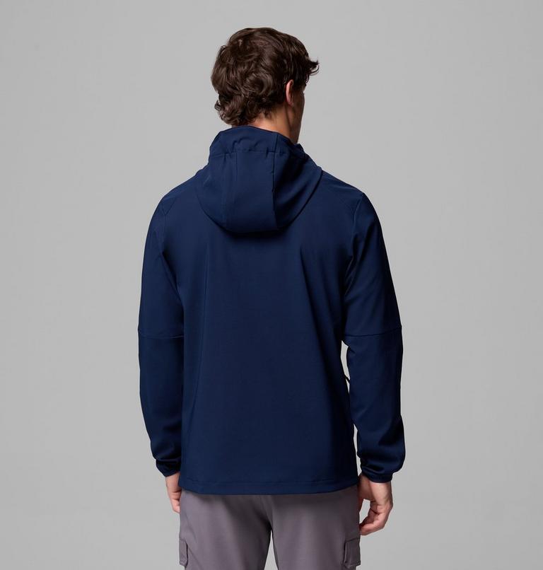 Chaqueta softshell con capucha Columbia Tech para hombre, Color: Collegiate Navy, image 3