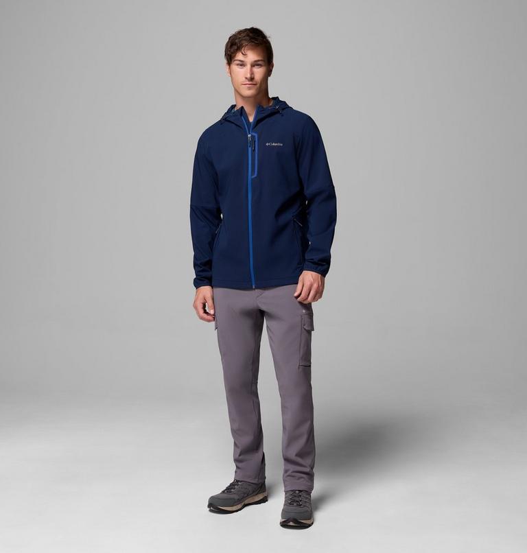 Chaqueta softshell con capucha Columbia Tech para hombre, Color: Collegiate Navy, image 2