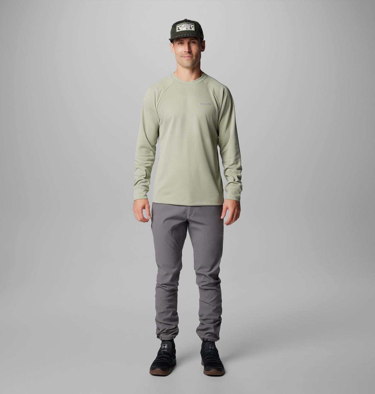 Men's Black Mesa™ Waffle Knit Crew II | 348 | S 3