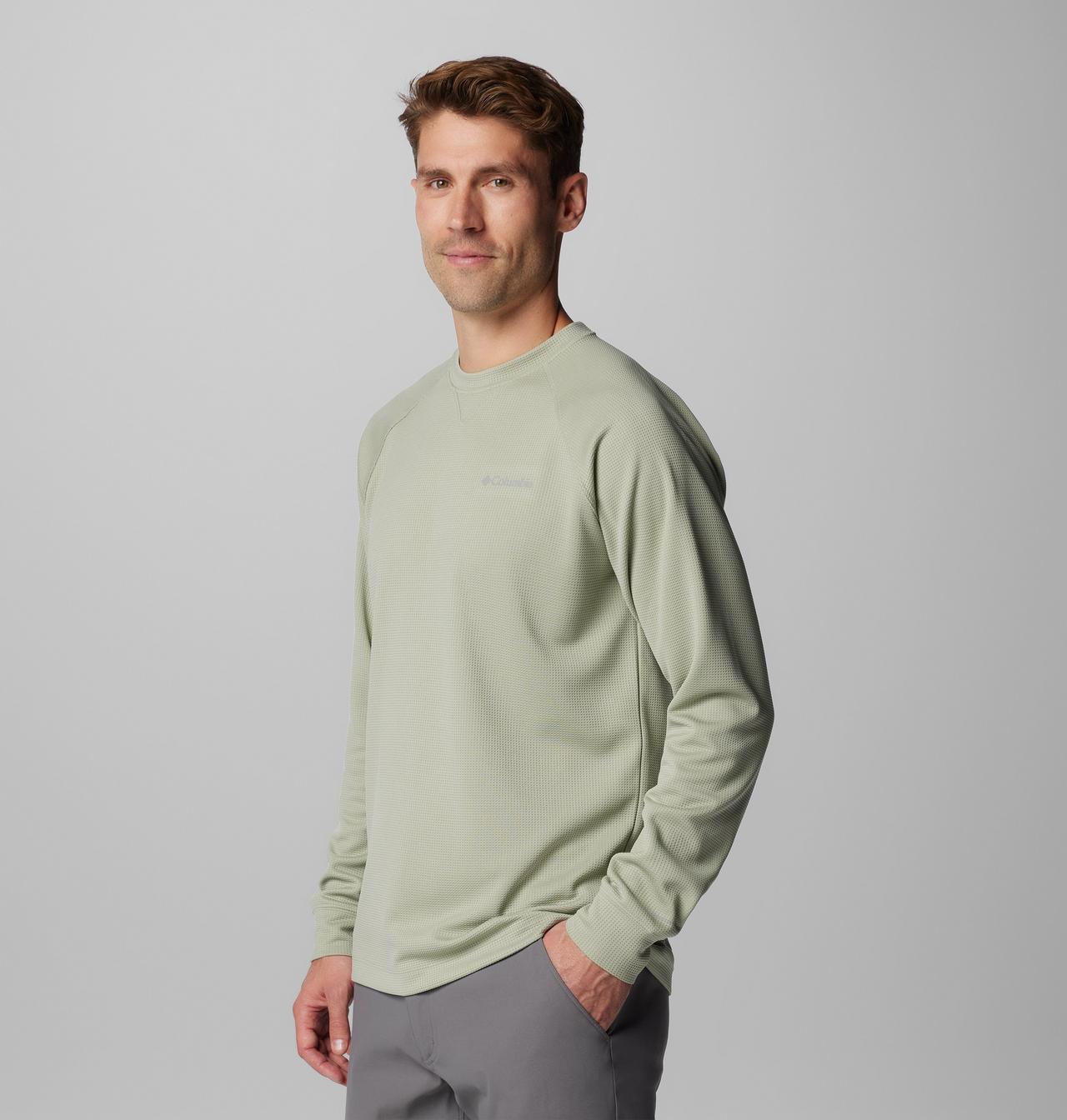 Men's Black Mesa™ Waffle Knit Crew II | 348 | S 4