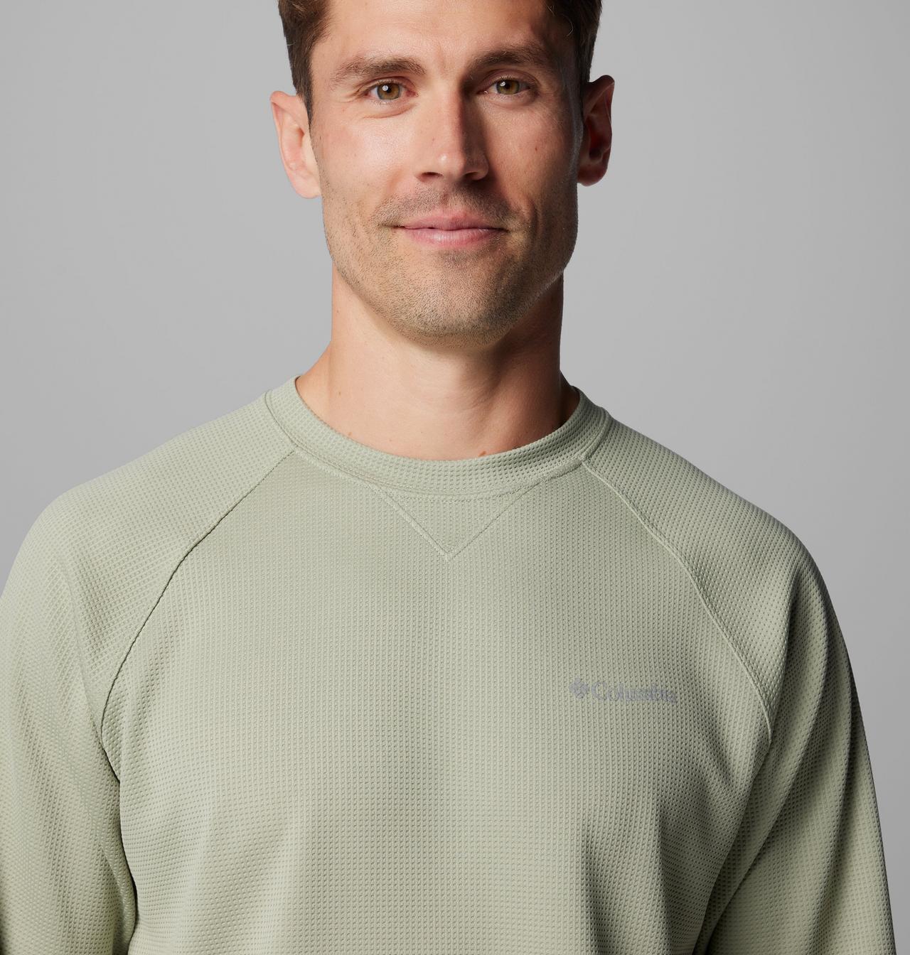 Men's Black Mesa™ Waffle Knit Crew II | 348 | S 5