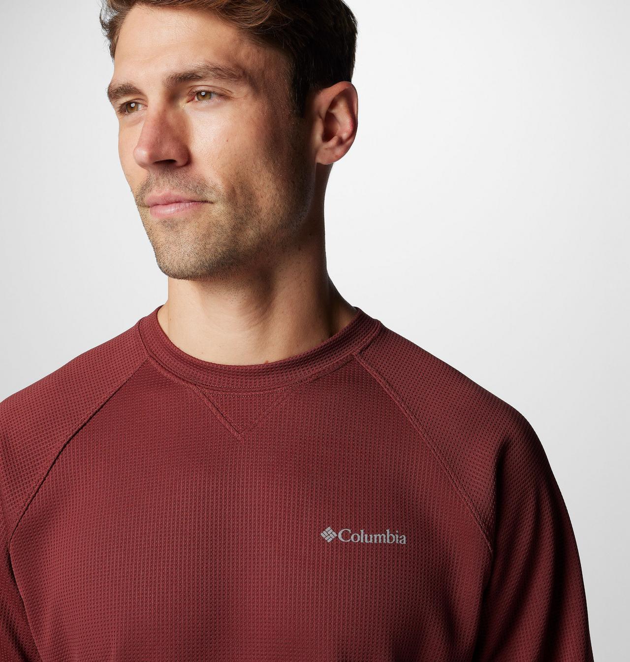 Men's Black Mesa™ Waffle Knit Crew II 5