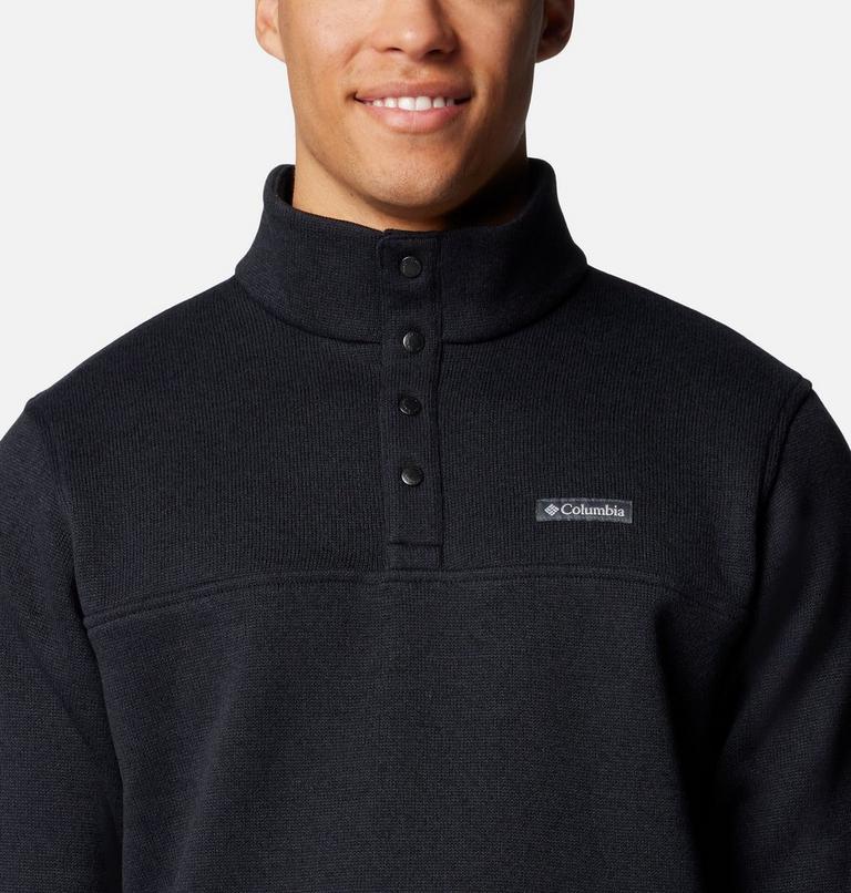Forro polar con cierre medio Alto Pass para hombre, Color: Black, image 4