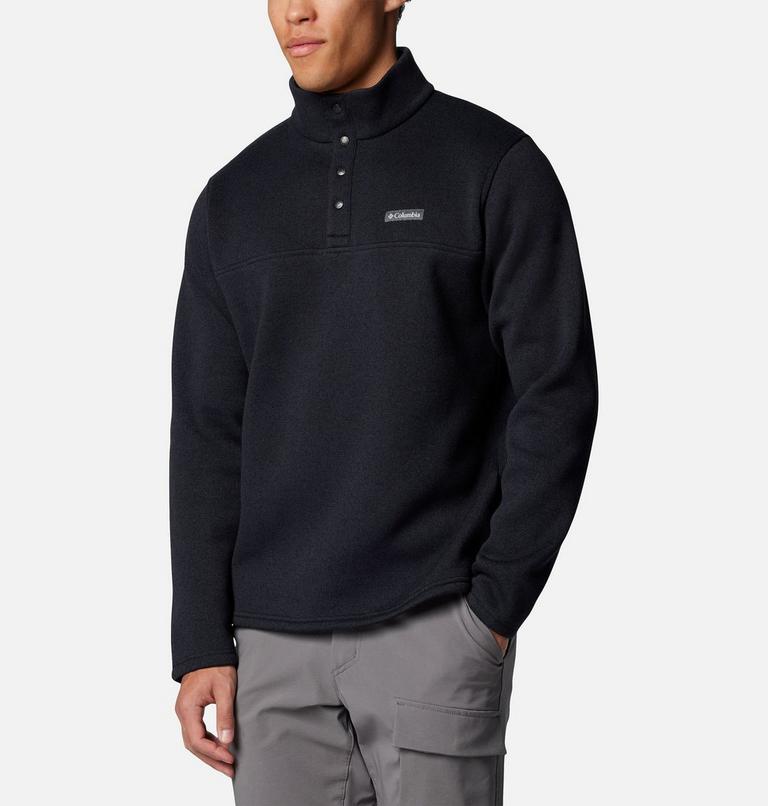 Forro polar con cierre medio Alto Pass para hombre, Color: Black, image 5