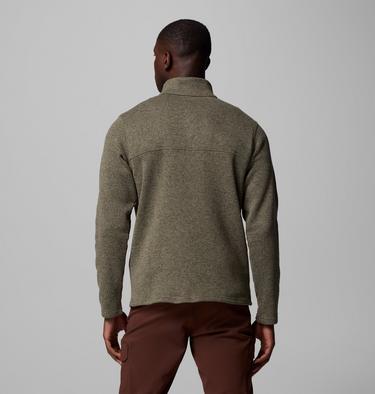 Polaire Demi-zip Alto Pass Homme, Color: Stone Green, image 3