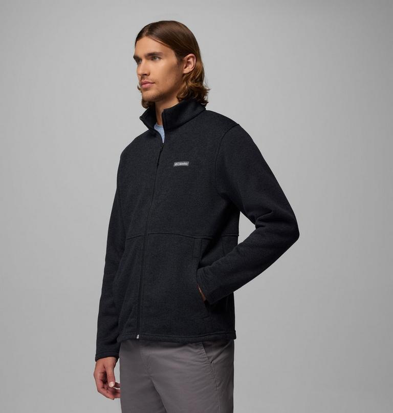 Men's Alto Pass Fleece Jacket, Color: Black, image 3