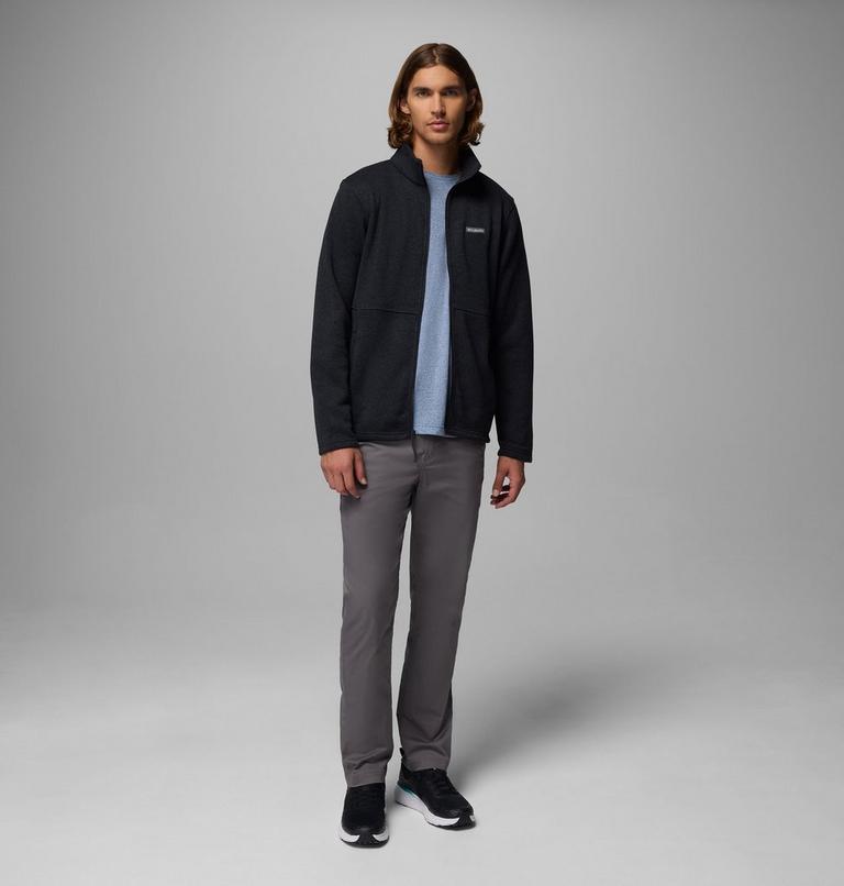 Men's Alto Pass Fleece Jacket, Color: Black, image 2