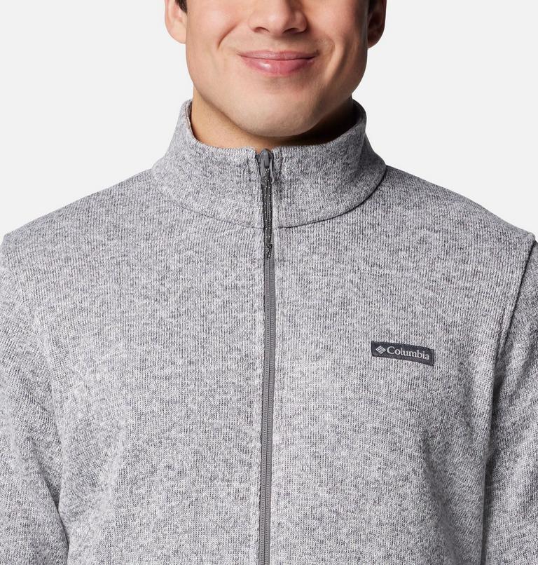 Men's Alto Pass Fleece Jacket, Color: City Grey Heather, image 4
