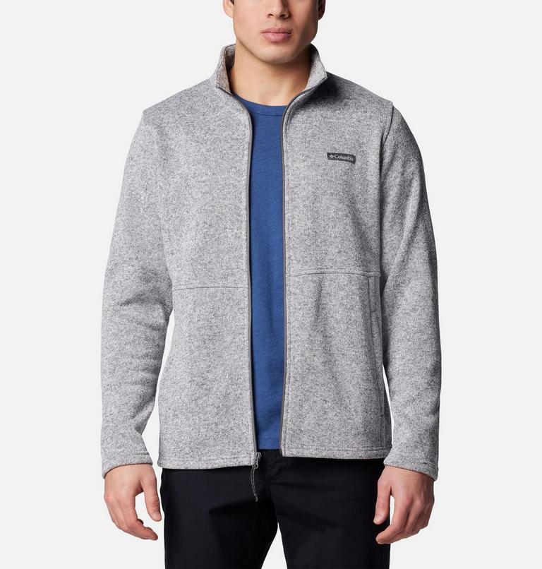 Men's Alto Pass Fleece Jacket, Color: City Grey Heather, image 6