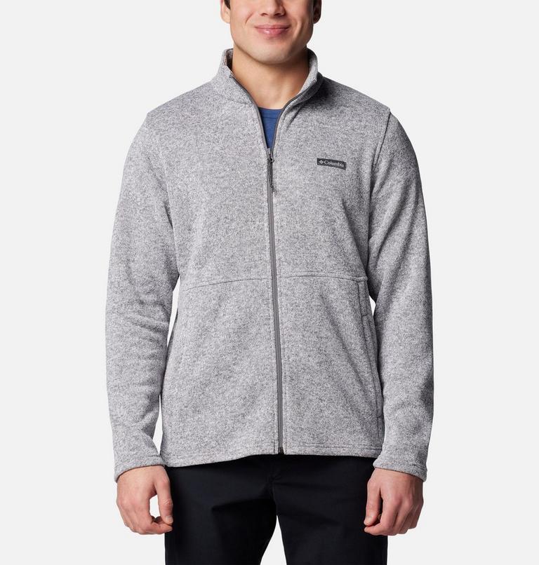 Men's Alto Pass Fleece Jacket, Color: City Grey Heather, image 1
