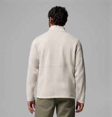 Men's Alto Pass Fleece Jacket, Color: Ancient Fossil Heather, image 3