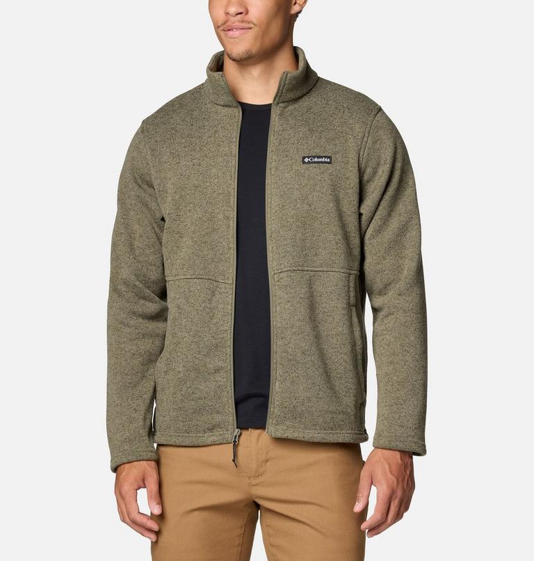 Men's Alto Pass Fleece Jacket, Color: Stone Green, image 6