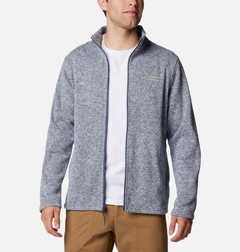 Men's Alto Pass Fleece Jacket, Color: Dark Mountain Heather, image 6