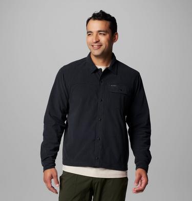 Men's Flare Gun Corduroy Shirt, Color: Black, image 1