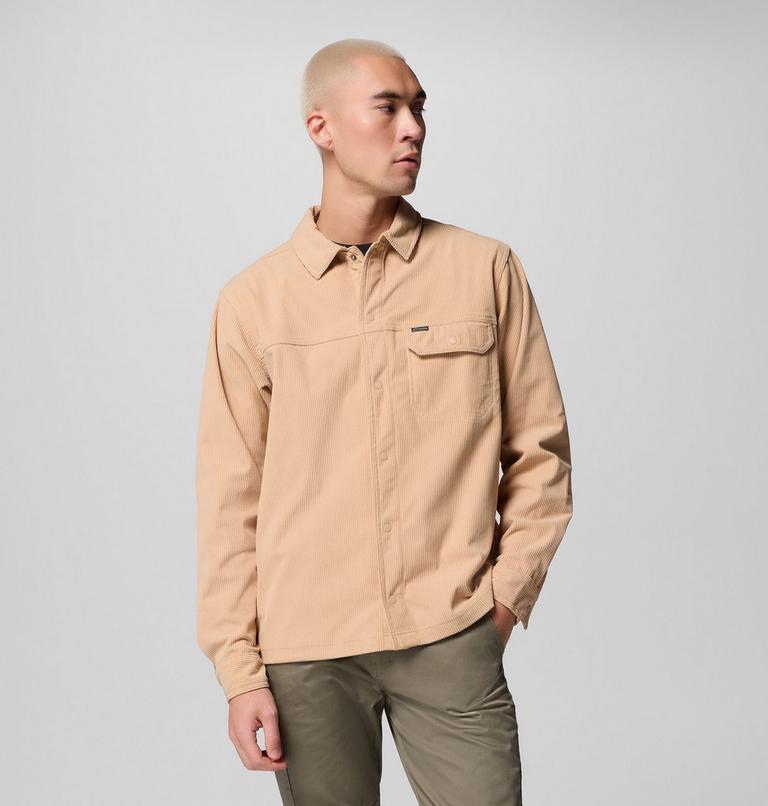 Men's Flare Gun Corduroy Shirt, Color: Canoe, image 1