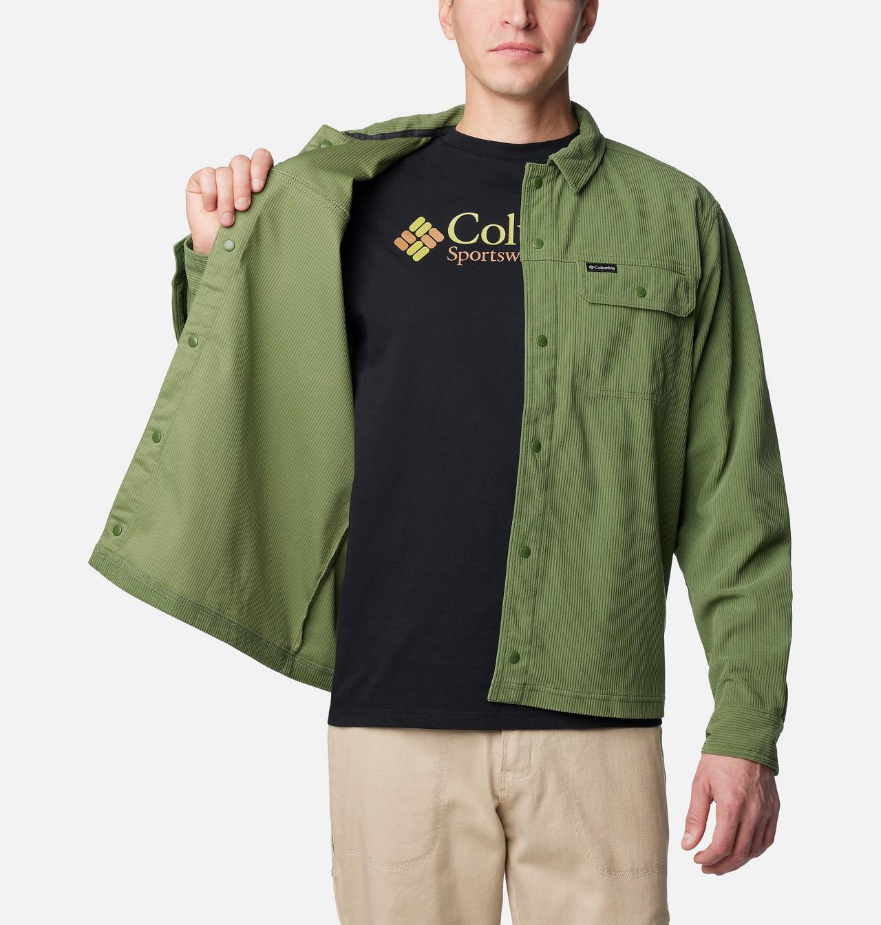 Chemise en évasée en velours côtelé Flare Gun™ pour hommes 5