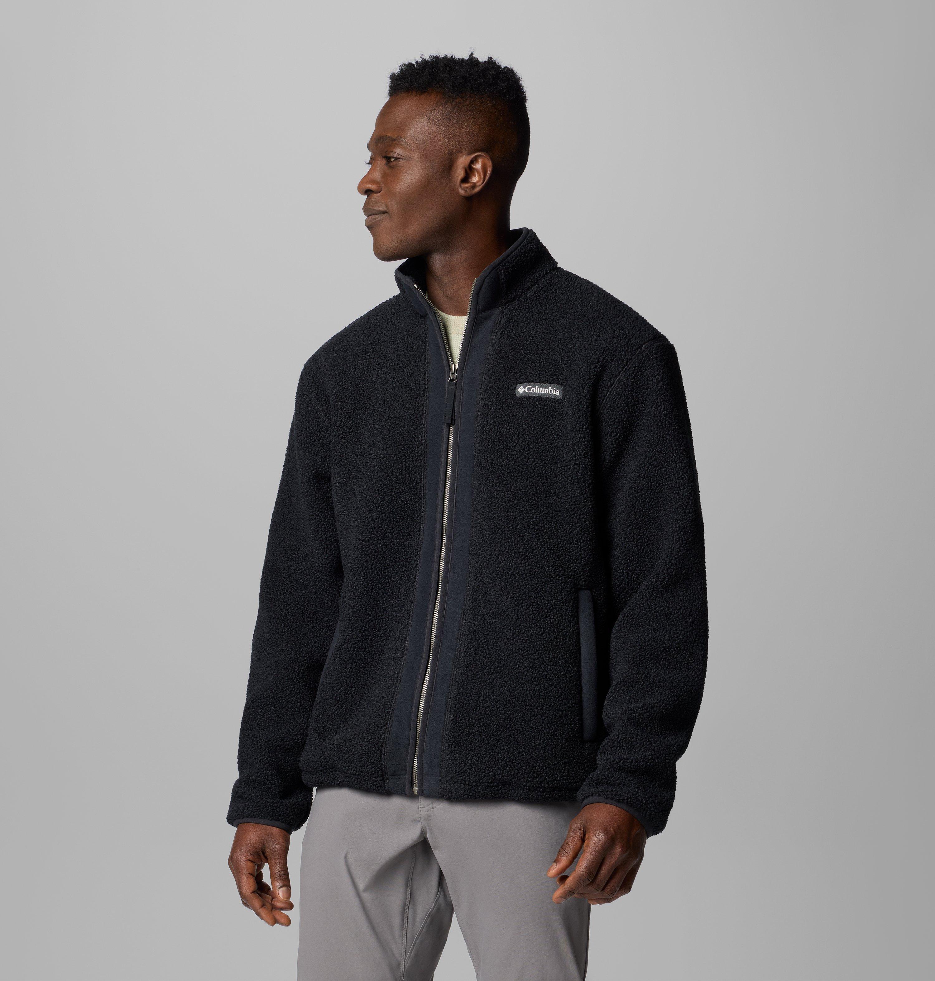 Men's Black Mesa Boucle Fleece Jacket 4