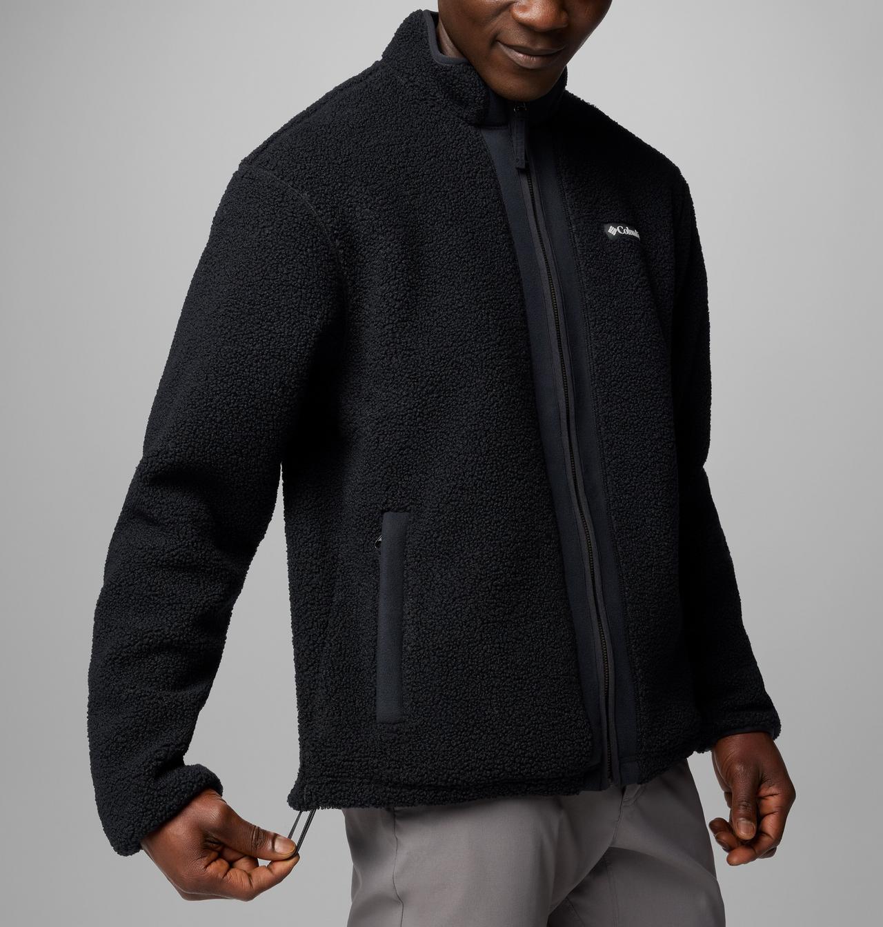 Men's Black Mesa™ Boucle Fleece Jacket 6