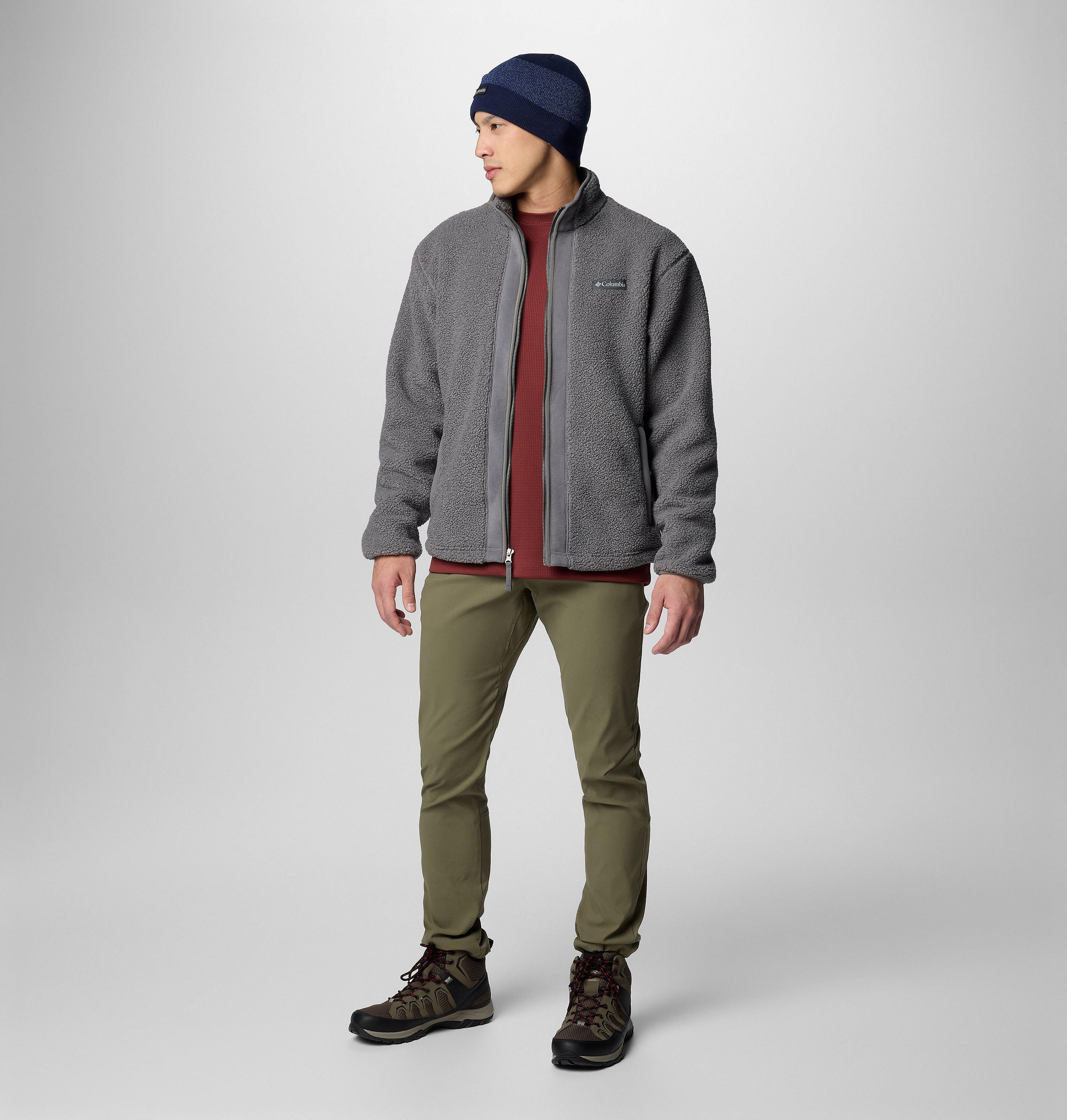 Men's Black Mesa Boucle Fleece Jacket 3