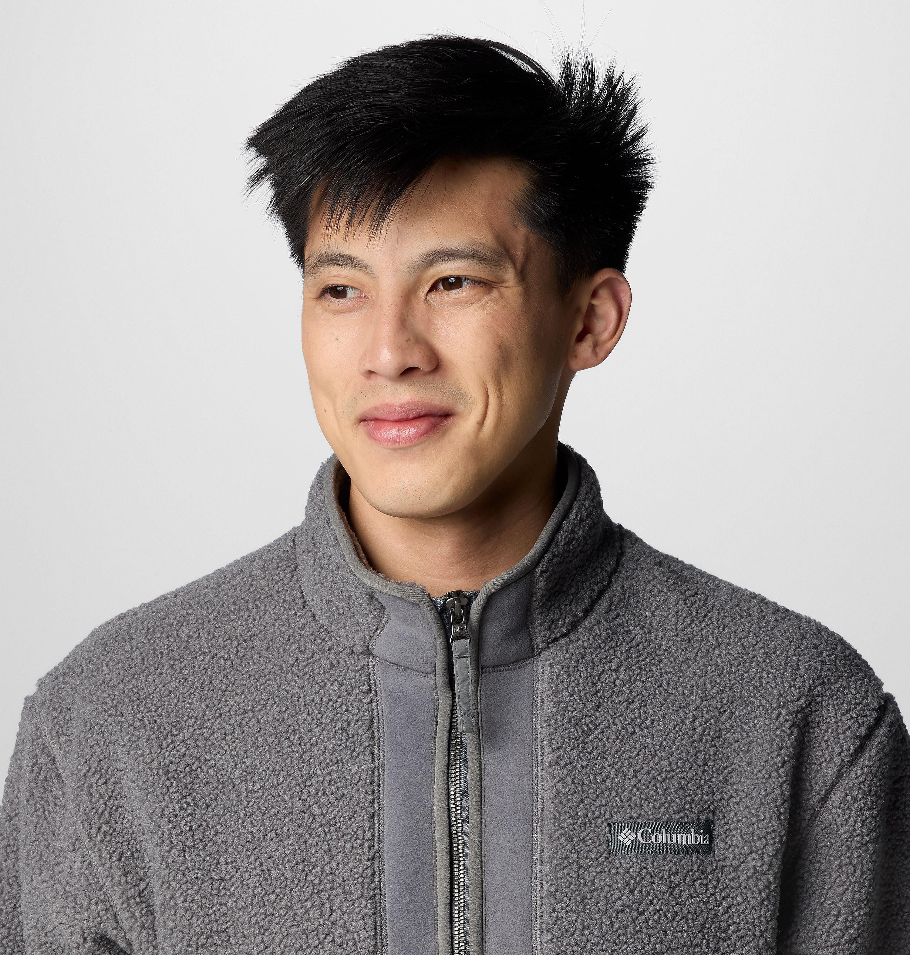 Men's Black Mesa Boucle Fleece Jacket 5