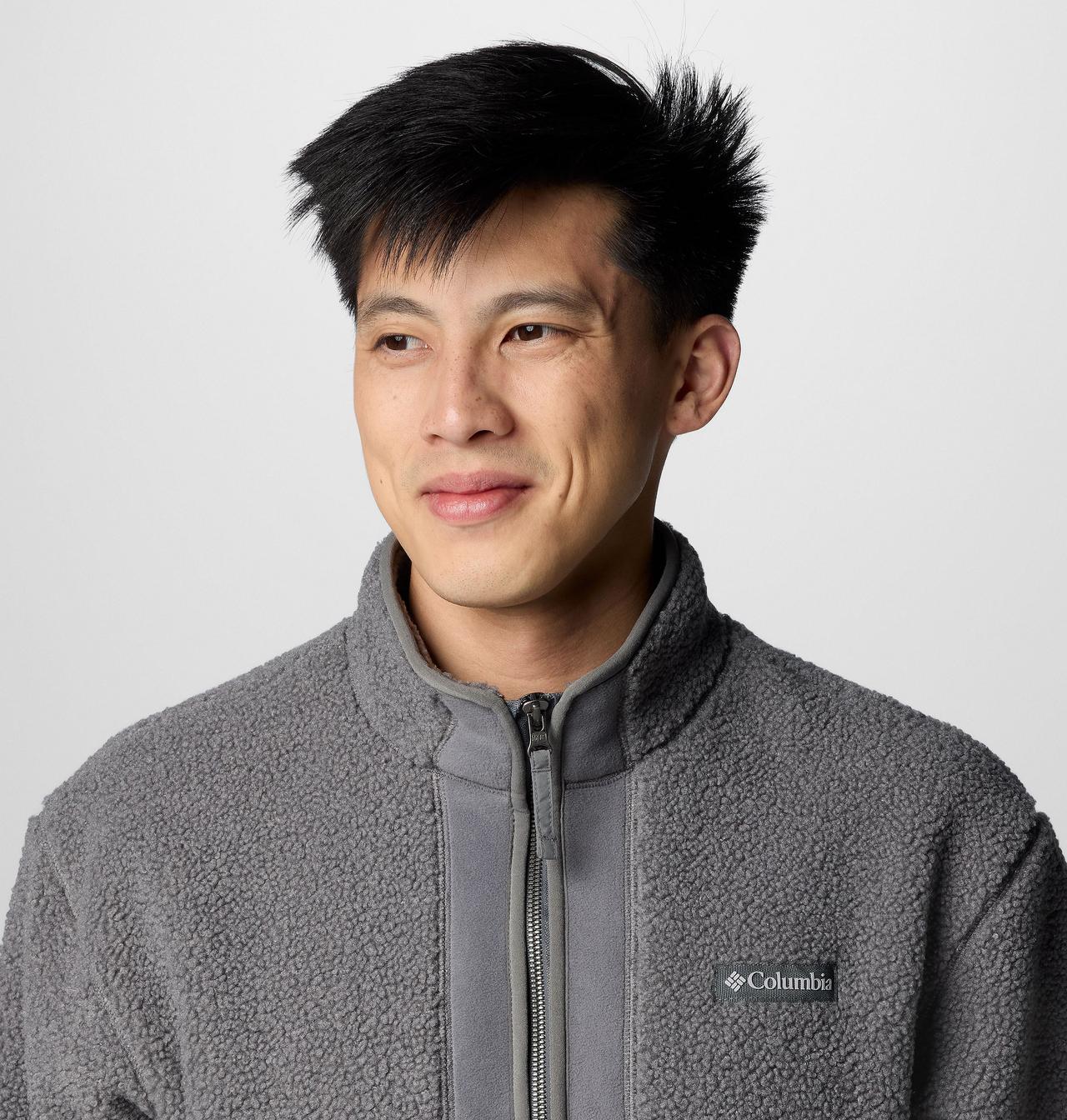 Men's Black Mesa™ Boucle Fleece Jacket 5